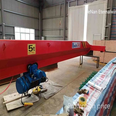 10ton ενιαίος υπερυψωμένος γερανός ακτίνων για τη χρήση εργαστηρίων αποθηκών εμπορευμάτων