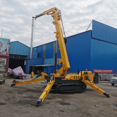 5 τόνοι 16,8 m Spider Aerial Lift Narrow Space Heavy Lifting Crane Spider με καλάθι