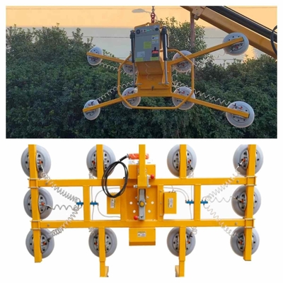 Ηλεκτρικές κινητές ανυψωτικές μηχανές 200kg 500kg γυαλιού ανυψωτών γυαλιού μπαταριών κενές