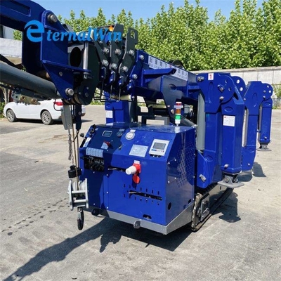 Euro 5 κινητήρας ντίζελ ανυψωτικό γερανό Mini Spider Crane χωρητικότητα φορτίου 3 τόνων
