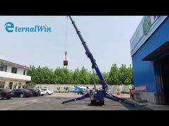 τηλεχειρισμός 5T 8T ηλεκτρικός & τηλεσκοπικός γερανός αντιολισθητικών αλυσίδων αραχνών βραχιόνων diesel