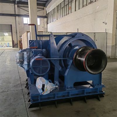 Ηλεκτρικό βαρούλκο πρόσδεσης βαρούλκων 10ton 15ton πρόσδεσης αγκύρων αλιευτικών σκαφών για το ναυπηγείο