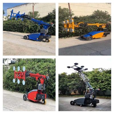 800kg κενός ανυψωτής 5m γυαλιού ρομπότ ικανότητας ύψος ανύψωσης για τον τοίχο κουρτινών