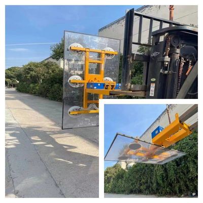 Πολλών χρήσεων ηλεκτρικό Forklift ανυψωτών γυαλιού περιστροφής κενό CE τύπων 600kg