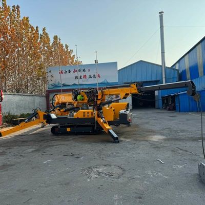 Πιστοποίηση CE Ηλεκτρική τηλεχειριστήρια αράχνη γερανό με Fly Jib για εργαστήριο 3T 10T