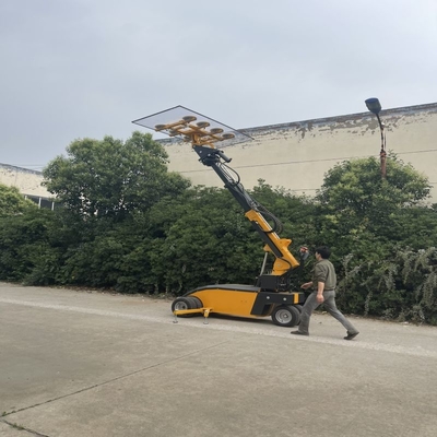 Ηλεκτρικός ανυψωτής γυαλιού κενού για ανύψωση σε υψηλά ύψη με κούπες αναρρόφησης