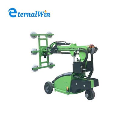 Κίτρινο πράσινο κόκκινο βαρύ φορτίο ηλεκτρικό γυάλινο ανυψωτήρα 800Kg Max φορτίο 3,5m ύψος