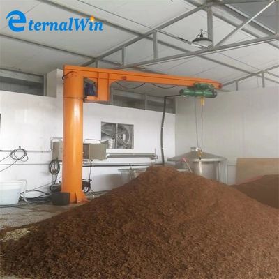 Σταθερή Στήλη Εργαστήριο Κάντιλιβερ Κουβάλι 5m τιμή 1 τόνος Ανυψωτικό Jib Κρέαν