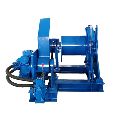 Προσαρμοσμένο Winch Speed Marine Hydraulic Winch με μεταλλικό χάλυβα και χωρητικότητα σχοινιών