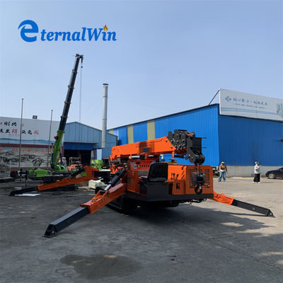 11 M Μαξ. Λειτουργική ακτίνα 3 τόνων Σπάιντερ Κρέιν για ευέλικτη ανύψωση και απόδοση