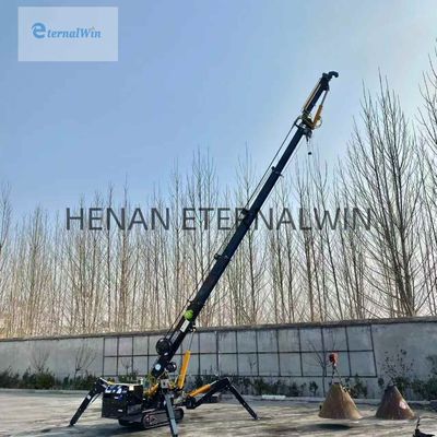 3-12 τόνων τηλεχειριζόμενος γερανό για την κατασκευή