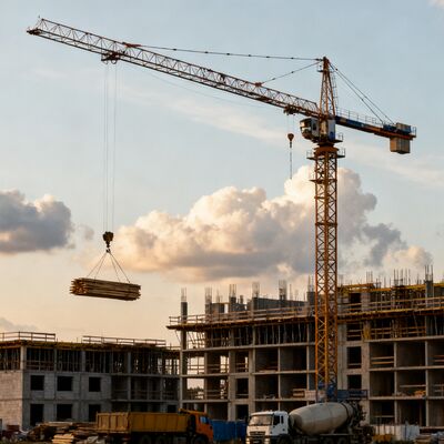 Ανεβαίνοντας 0.5mmin Βαρέως Τύπου Γερανός Προσαρμοσμένος Βιομηχανικός Πύργος Γερανός Σχεδιασμένος για Βαριά Φορτία και Διαχείριση Υλικών